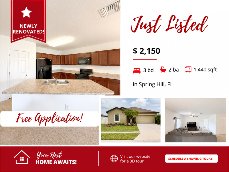 Spring Hill House: 18715 Alfaro Loop