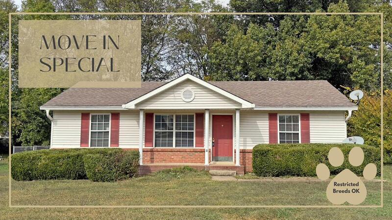 Clarksville House: 581 Oakmont Drive