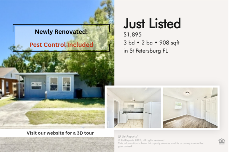 St. Petersburg House: 4518 9th Avenue South