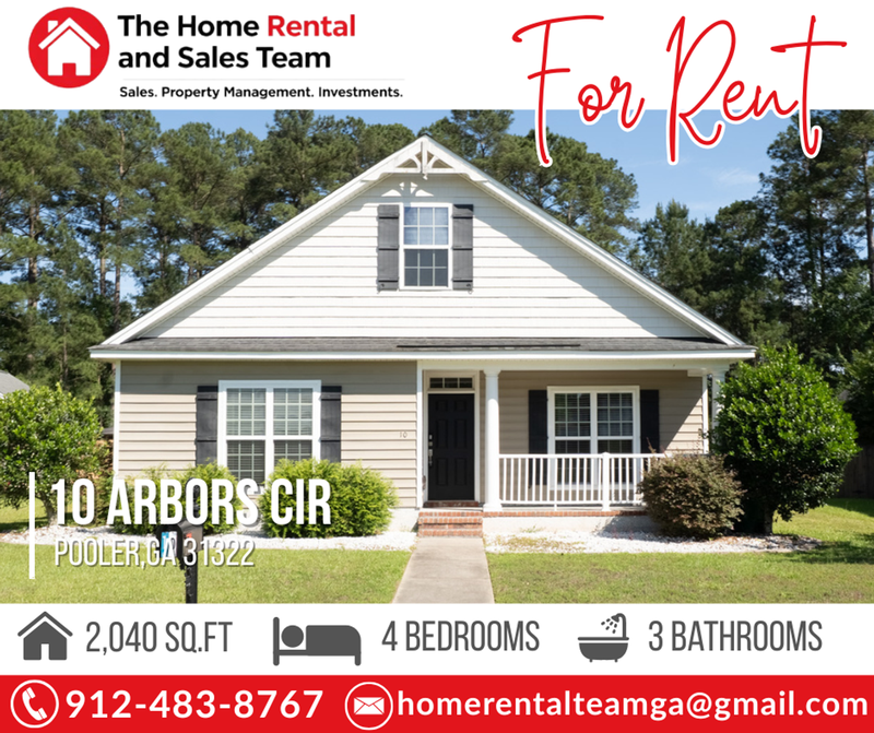 Pooler House: 10 Arbors Circle