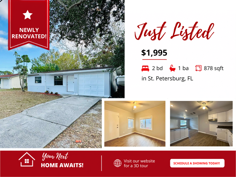 St. Petersburg House: 758 62nd Avenue North
