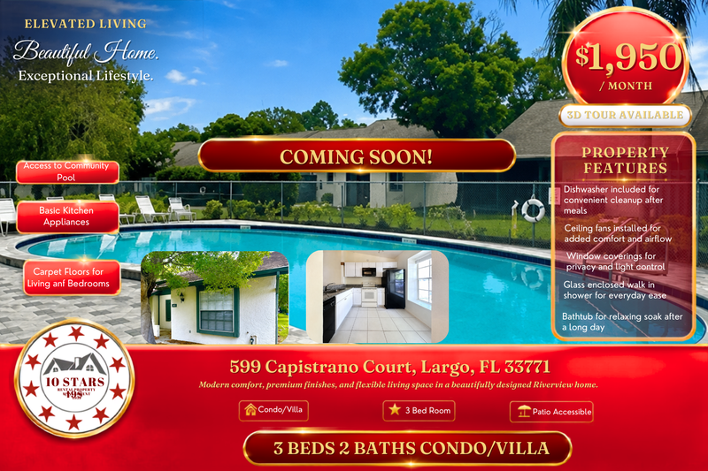 Largo Condo: 599 Capistrano Court