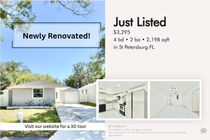 St. Petersburg House: 2712 60th Avenue North