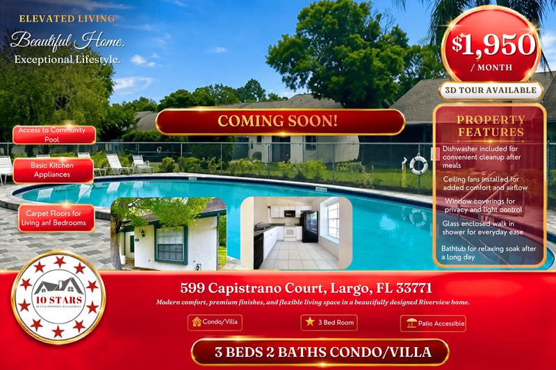 Largo Condo: 599 Capistrano Court