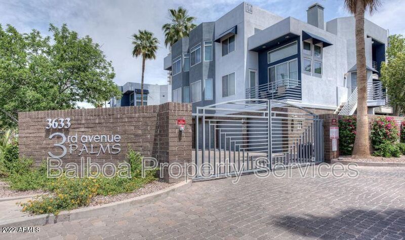 Phoenix Townhome: 3633 N 3rd Ave