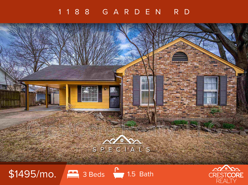 Memphis House: 1188 Garden Rd