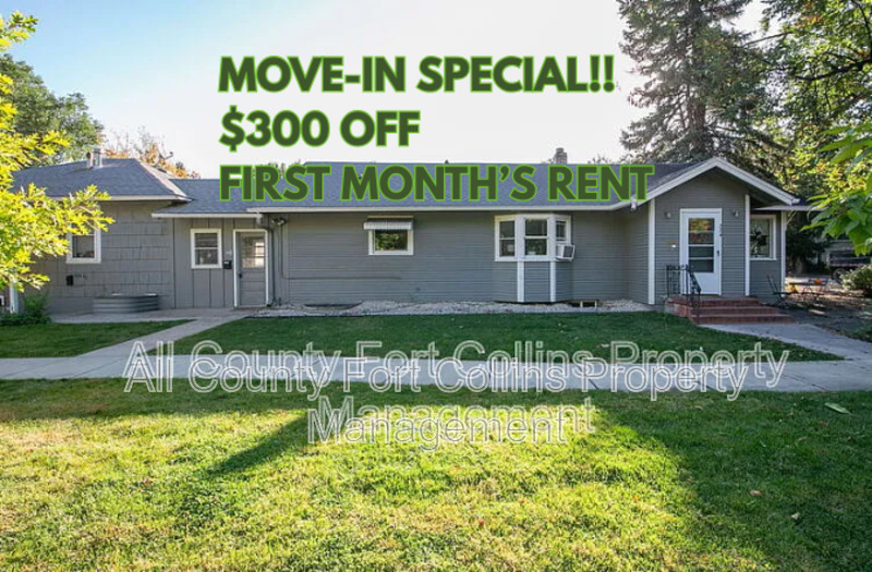 Fort Collins Condo: 224 1/2 S. Loomis Ave