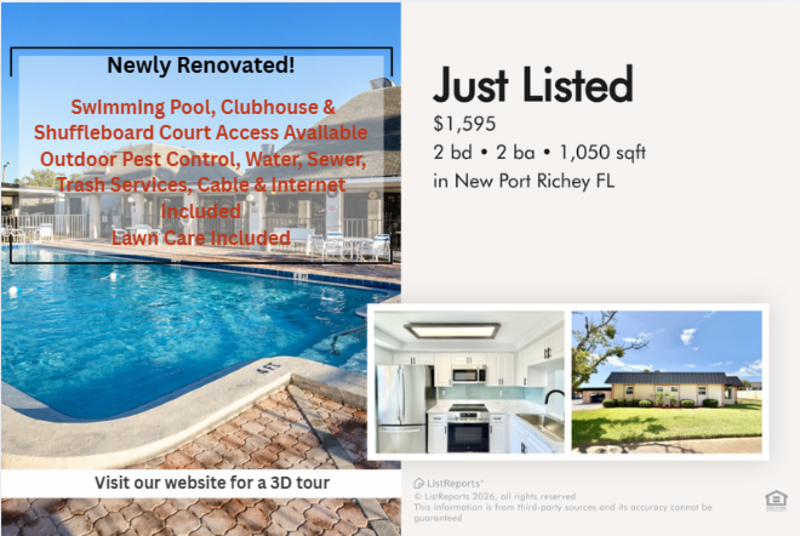 New Port Richey Condo: 4411 Rustic Drive - 1