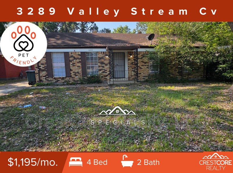 Memphis House: 3289 Valley Stream Cv