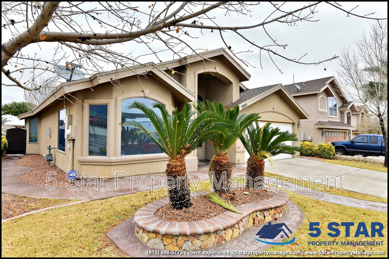 El Paso House: 5005 Moon Ranch Lane !!