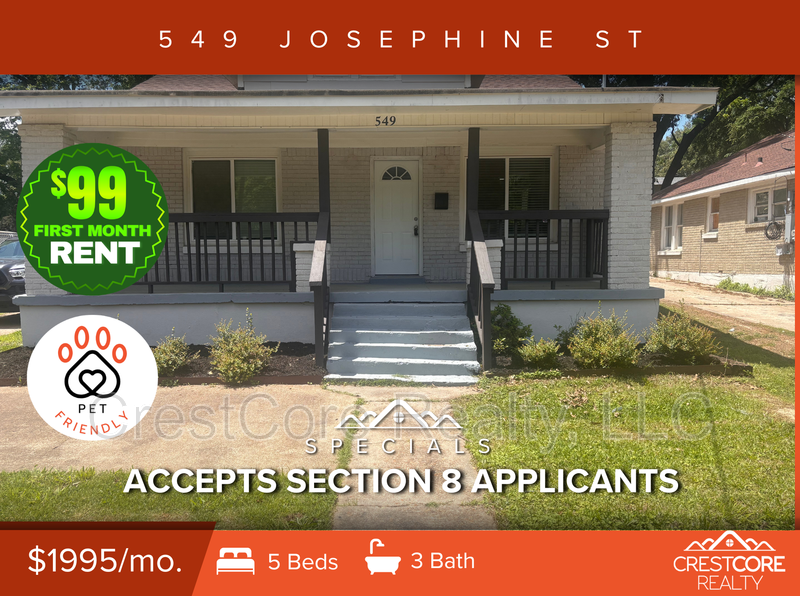 Memphis House: 549 Josephine St