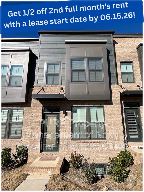 Charlotte Townhome: 4730 Chastain Ave