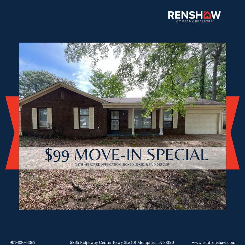 Memphis House: 3278 Fox Chase Dr