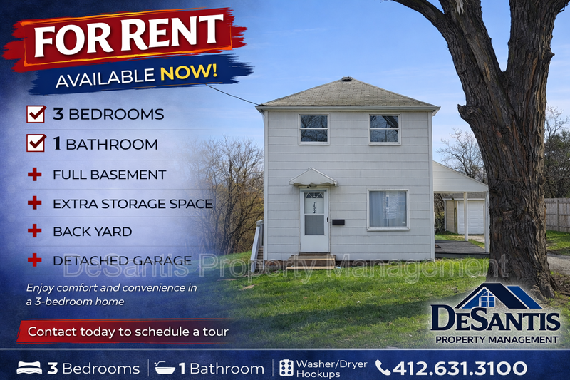 Clairton House: 753 East Drive