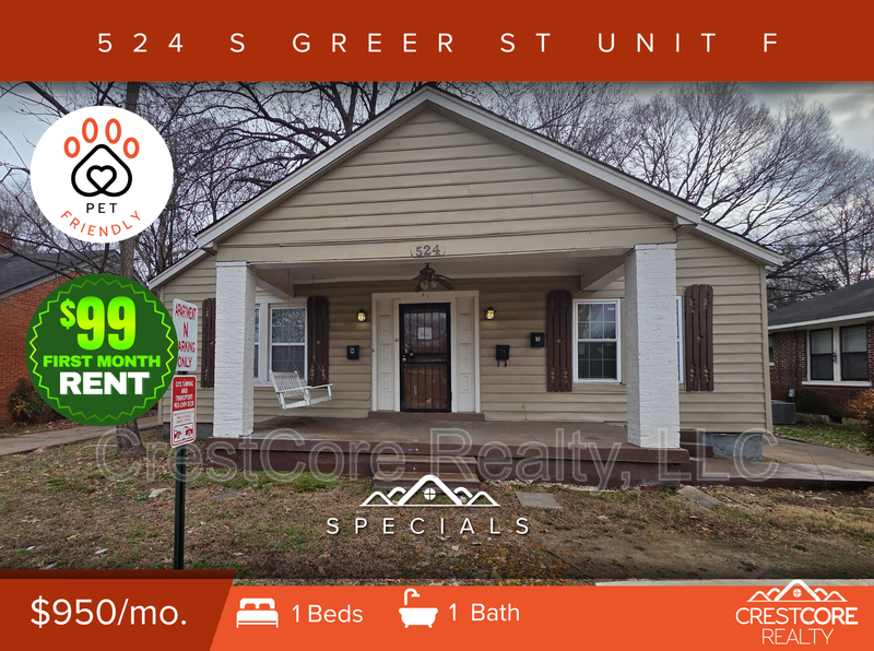 Memphis House: 524 S Greer St