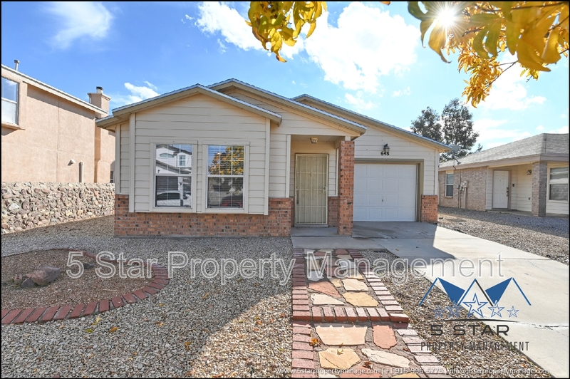 El Paso House: 648 Wind River Avenue