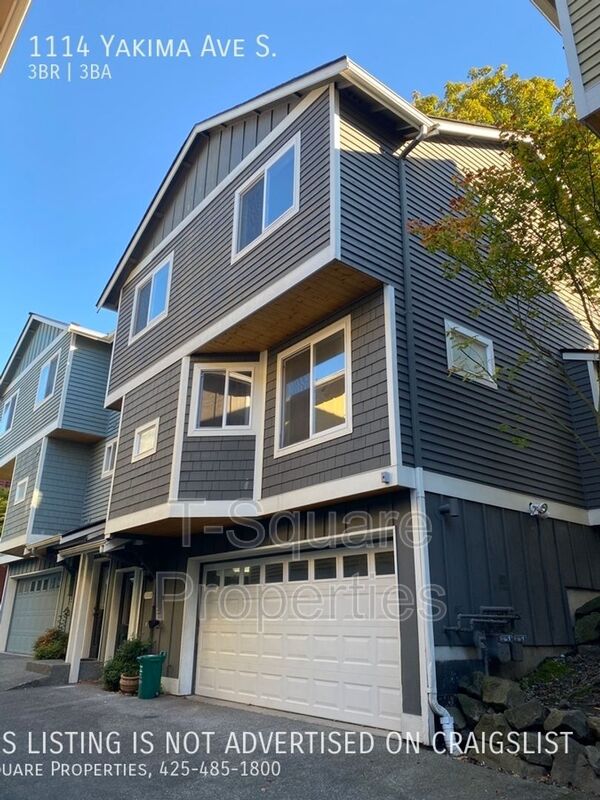 Seattle Townhome: 1114 Yakima Ave S.