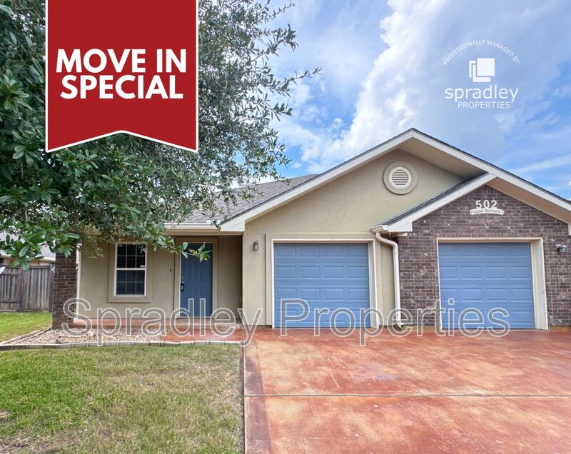 Temple Townhome: 502A Pepper Spring Ct