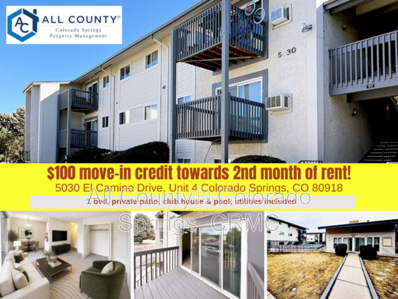 Colorado Springs Condo: 5030 El Camino Drive