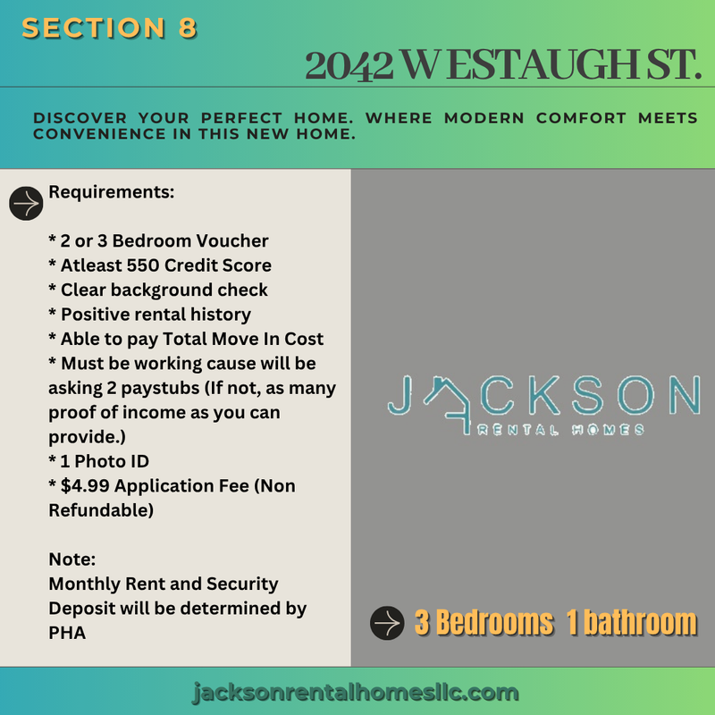 Philadelphia Condo: 2042 West Estaugh Street