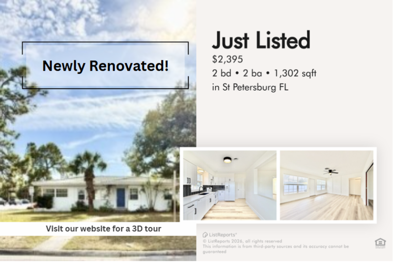 St. Petersburg House: 6600 3rd Avenue North