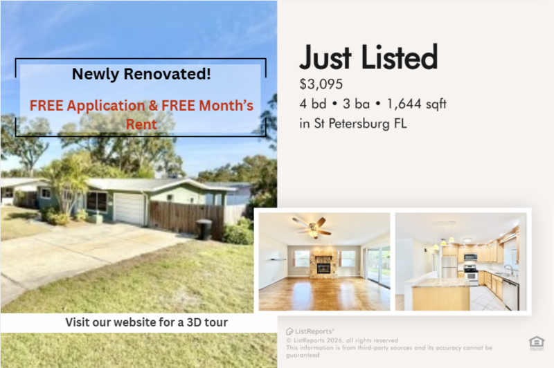 St. Petersburg House: 2701 56th Lane North