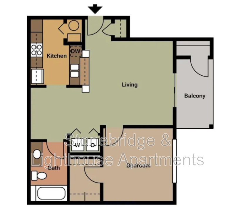 Jeffersonville Apartment: 900 Lighthouse Drive