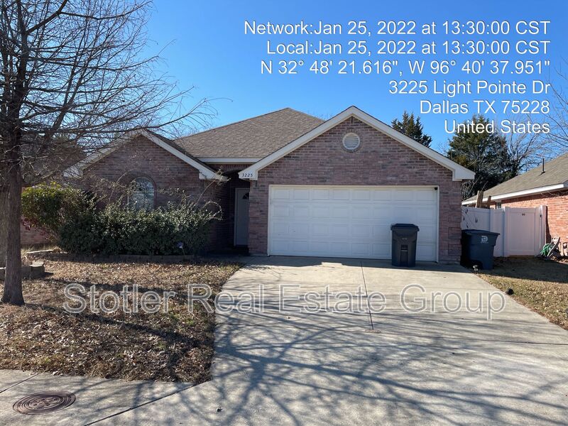 Dallas House: 3225 Lightpoint Dr