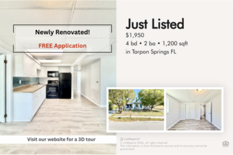 Tarpon Springs House: 617 Pent Street