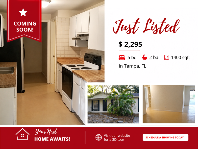 Tampa House: 3712 Patina Drive