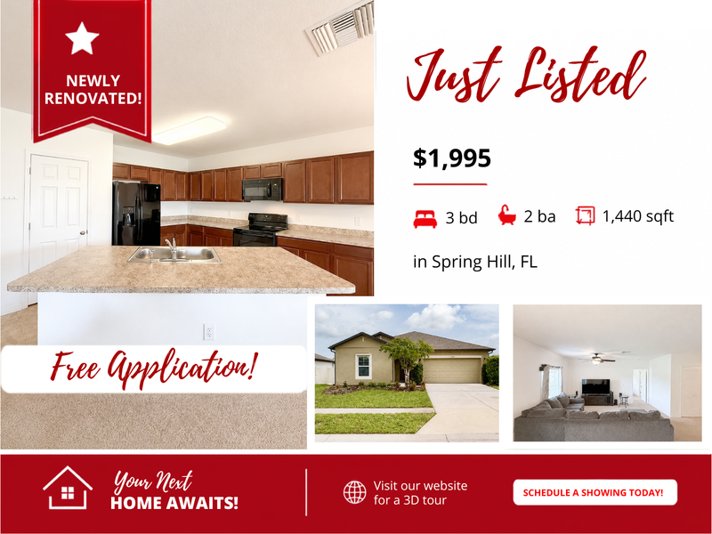 Spring Hill House: 18715 Alfaro Loop