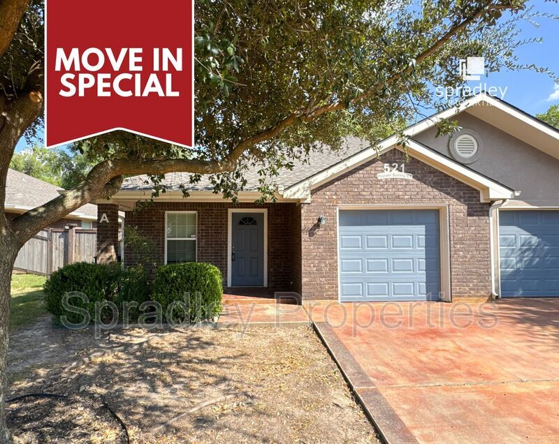 Temple Townhome: 518A Pepper Spring Ct