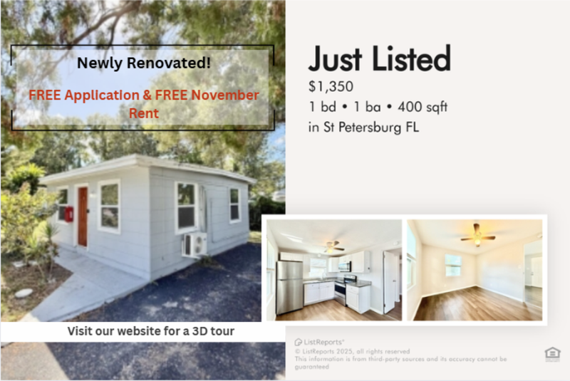 St. Petersburg House: 4091 58th Avenue North - B