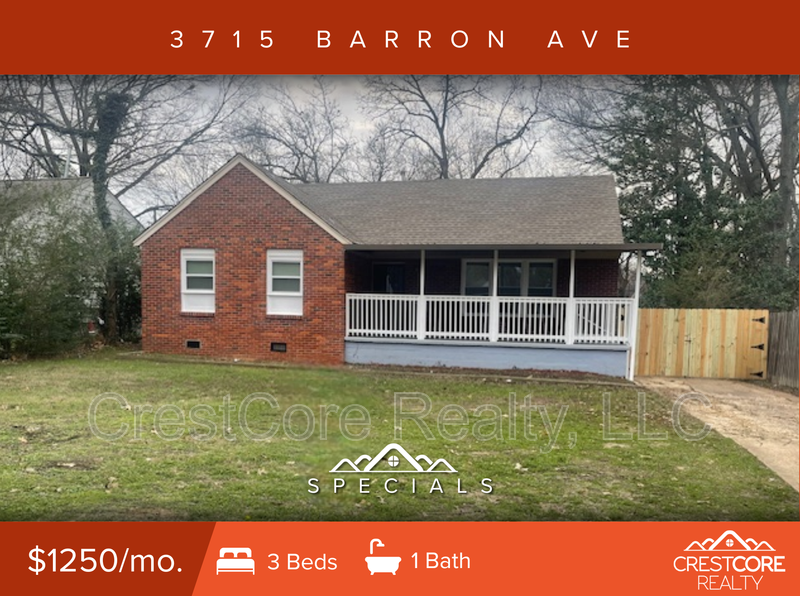 Memphis House: 3715 Barron Ave