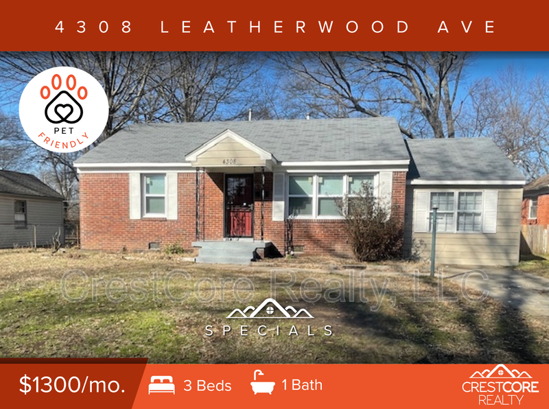 Memphis House: 4308 Leatherwood Ave