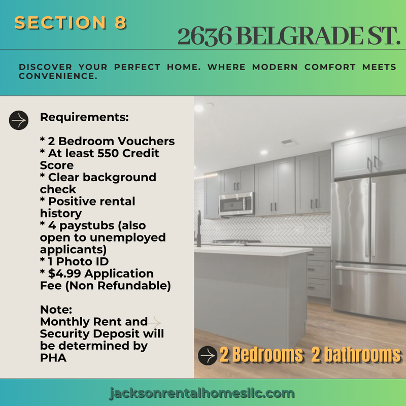 Philadelphia Condo: 2636 Belgrade Street