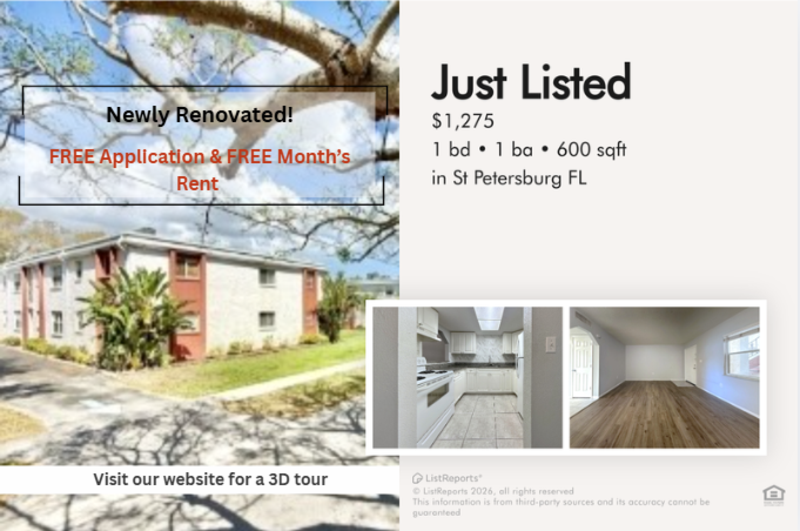 St. Petersburg Condo: 4725 39th Avenue North - 104