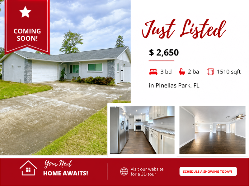 Pinellas Park House: 6849 99th Avenue North