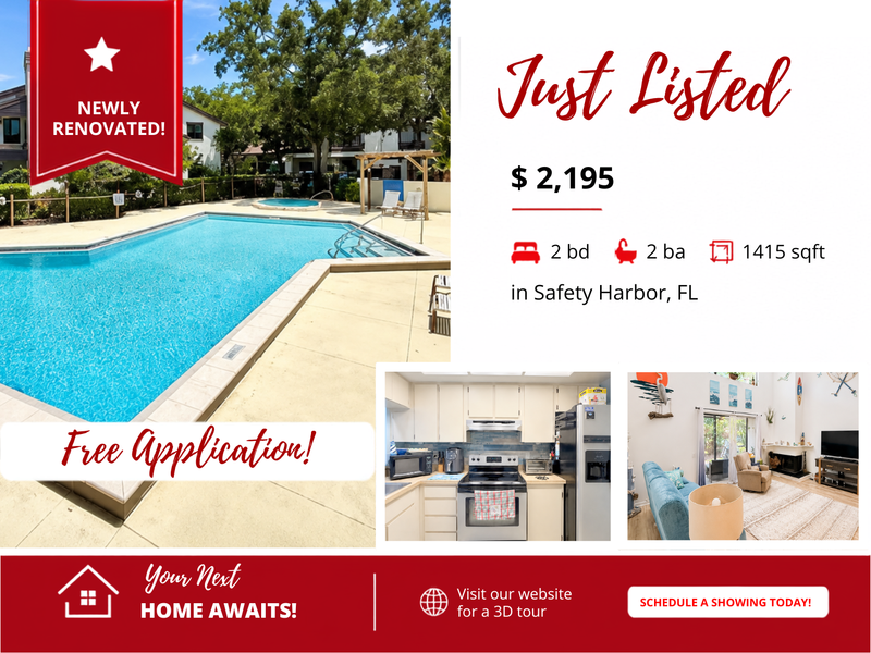 Safety Harbor Townhome: 1723 Cypress Trace Drive