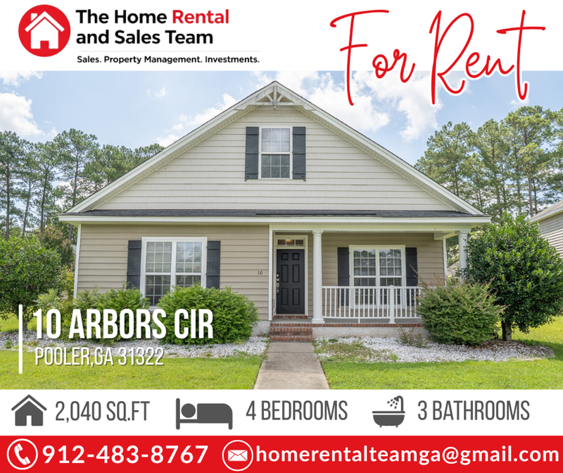 Pooler House: 10 Arbors Circle