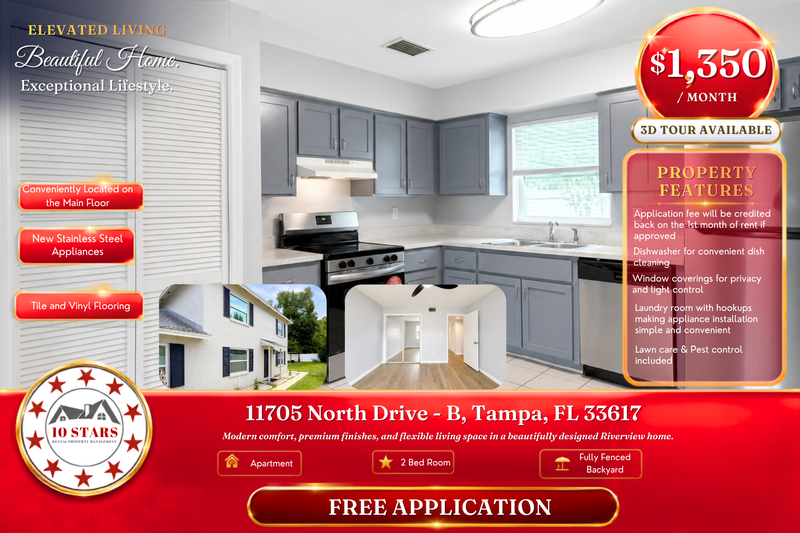 Tampa Condo: 11705 North Drive - B