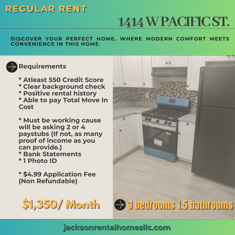 Philadelphia House: 1414 West Pacific Street