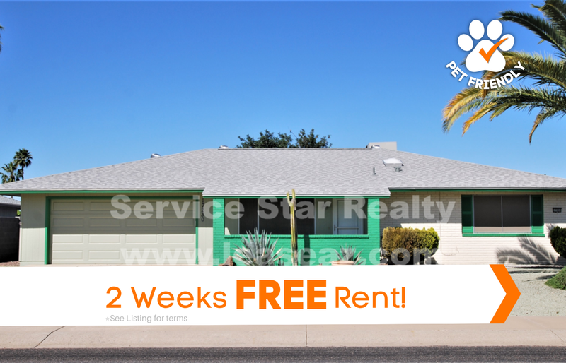 Sun City House: 17230 N Palo Verde Dr