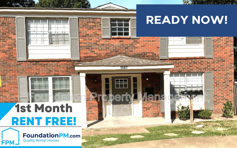 Memphis House: 1587 Cherry Road