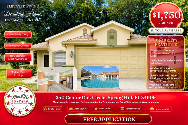 Spring Hill House: 240 Center Oak Circle