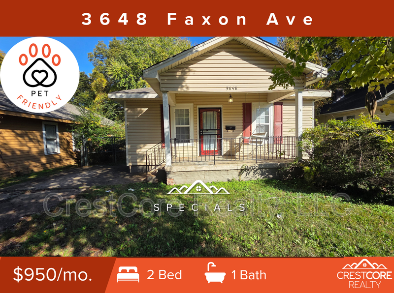 Memphis House: 3648 Faxon Ave