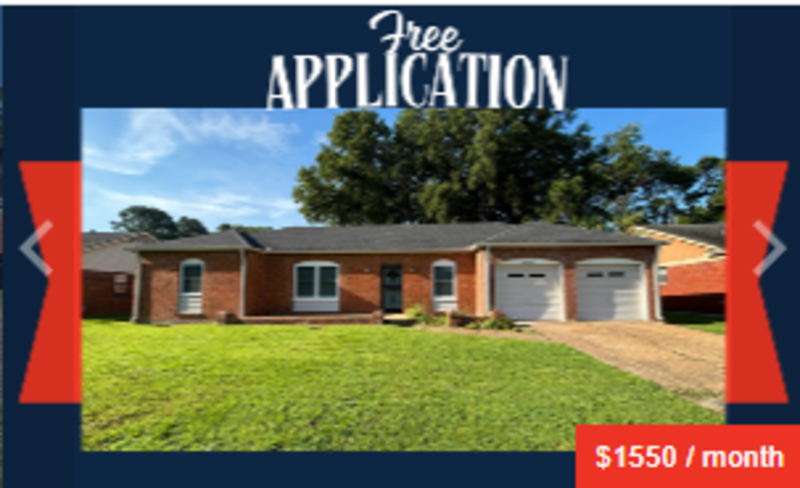 Memphis House: 4985 Darlington Dr