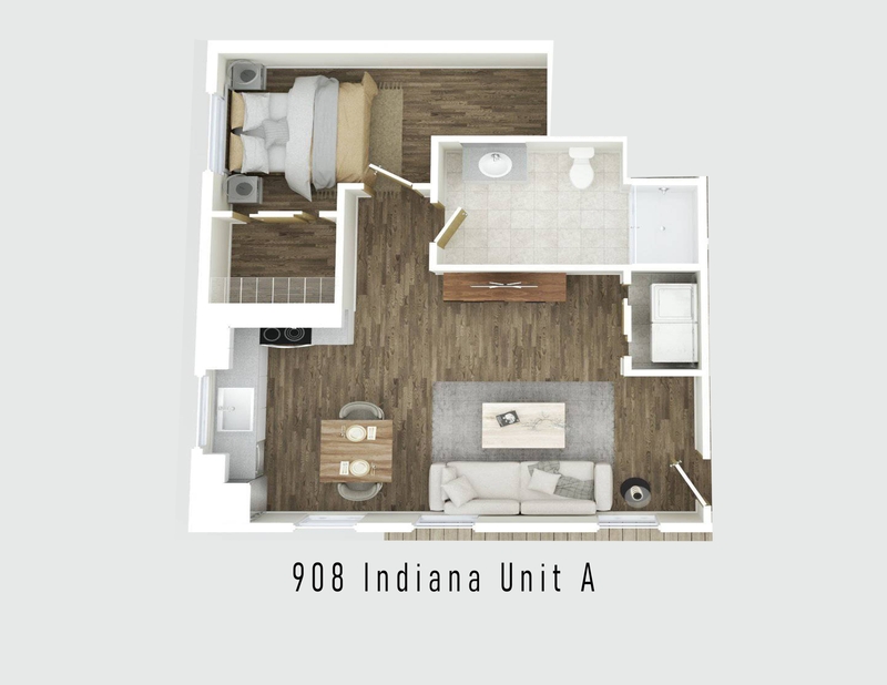 Lawrence Condo: 908 Indiana Street - 1