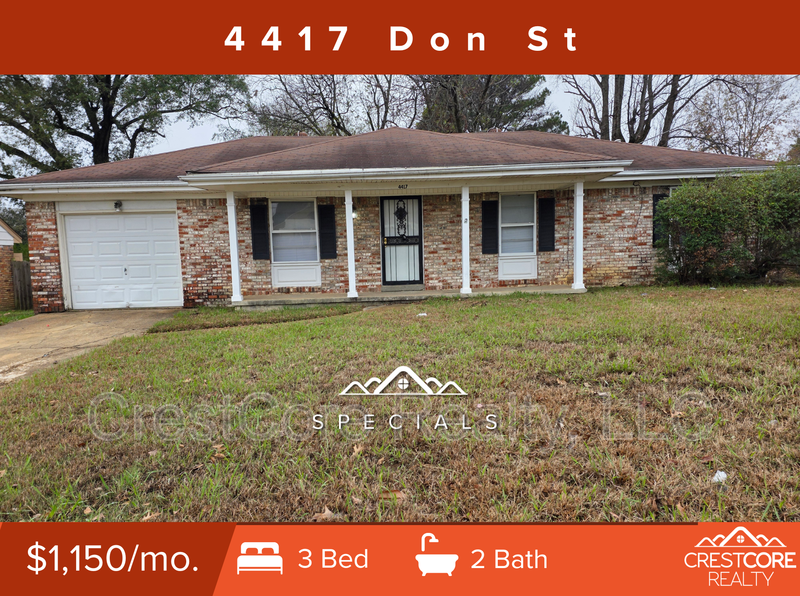 Memphis House: 4417 Don St