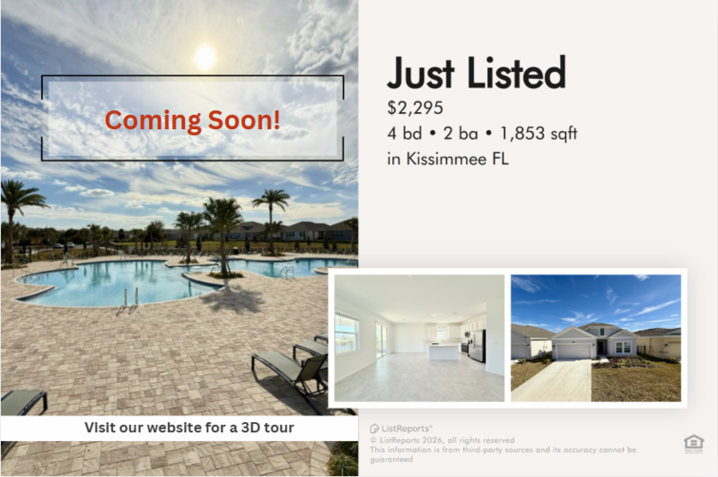 Kissimmee House: 1995 Rock Maple Bend